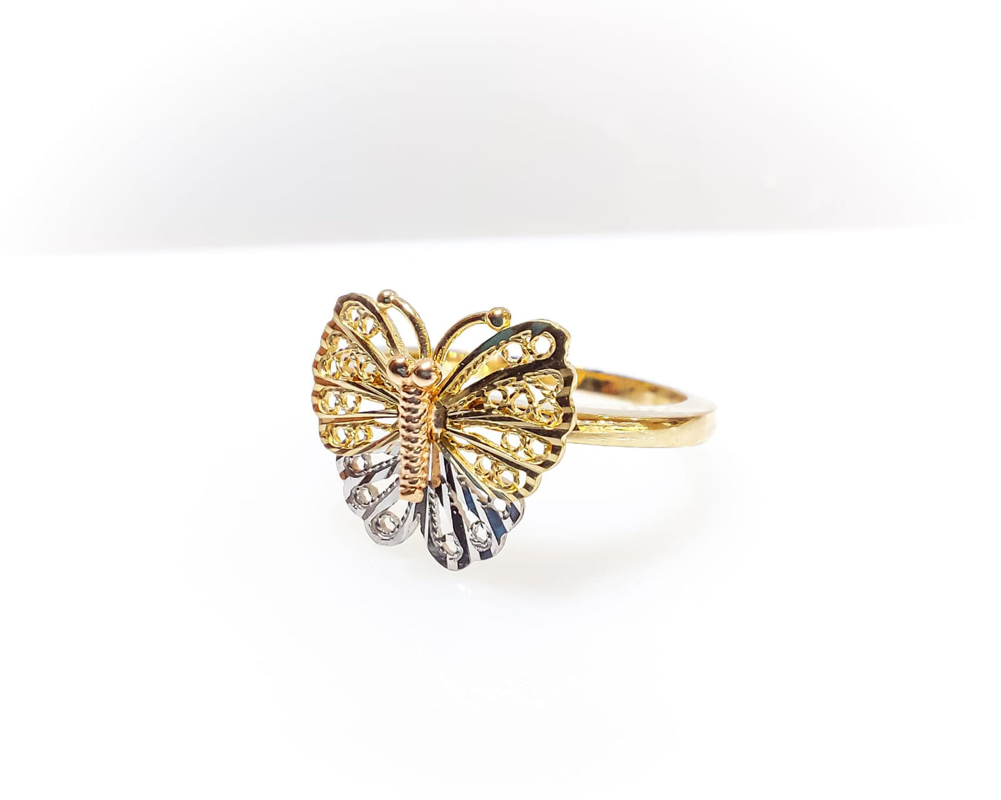 ANILLO MARIPOSA ESMALTADA